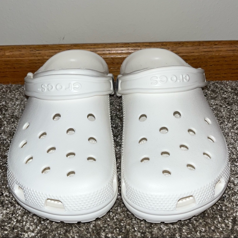White crocs